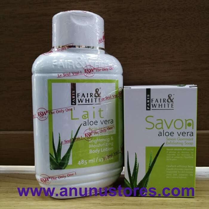 Fair & White Aloe Vera Body Lightening Products